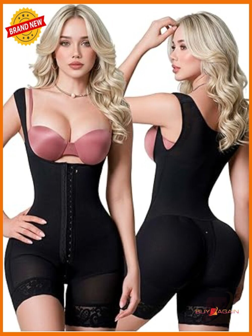 Shapewear Bodysuit for Women Faja Control Post Tummy Tuck Liposuction Recovery